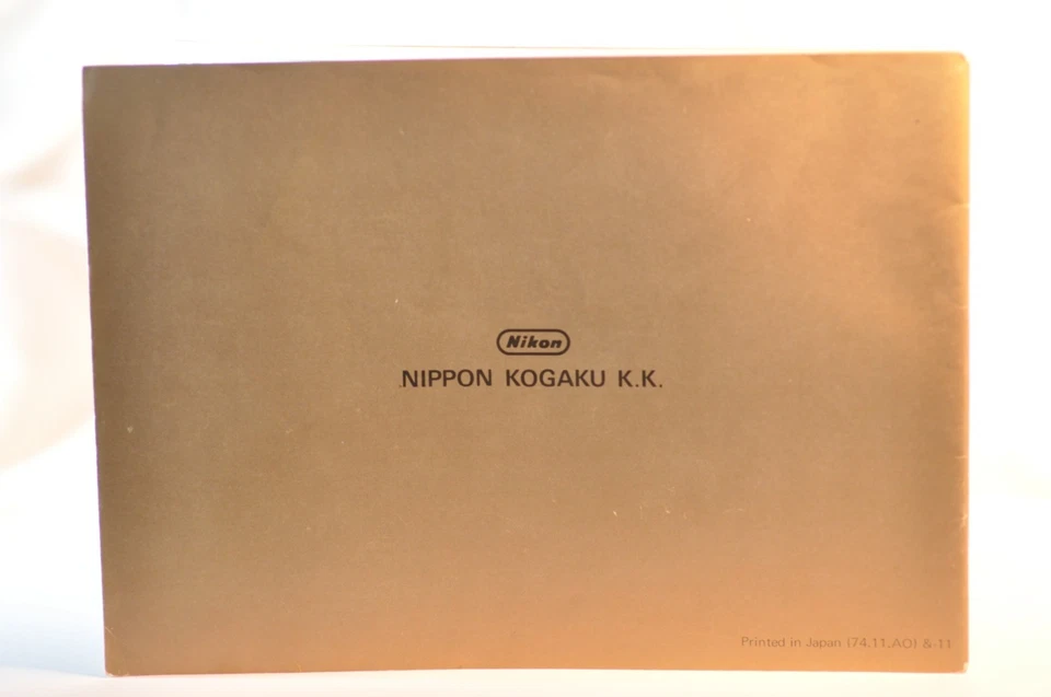 Cámara Nikon F2 Photomic 35 mm PELÍCULA SLR instrucciones manual del propietario guía ORIGINAL Foto 2 de 3