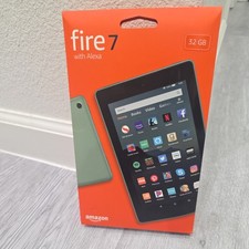Amazon Fire 7 9th Generation 32GB, Wi-Fi, 7in - Sage Brand New