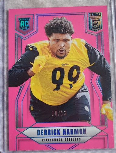 2025 Panini Donruss Elite Football Pink Derrick Harmon /13