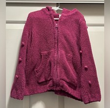 Hanna Andersson full zip sweater hoodie, size 5/110cm