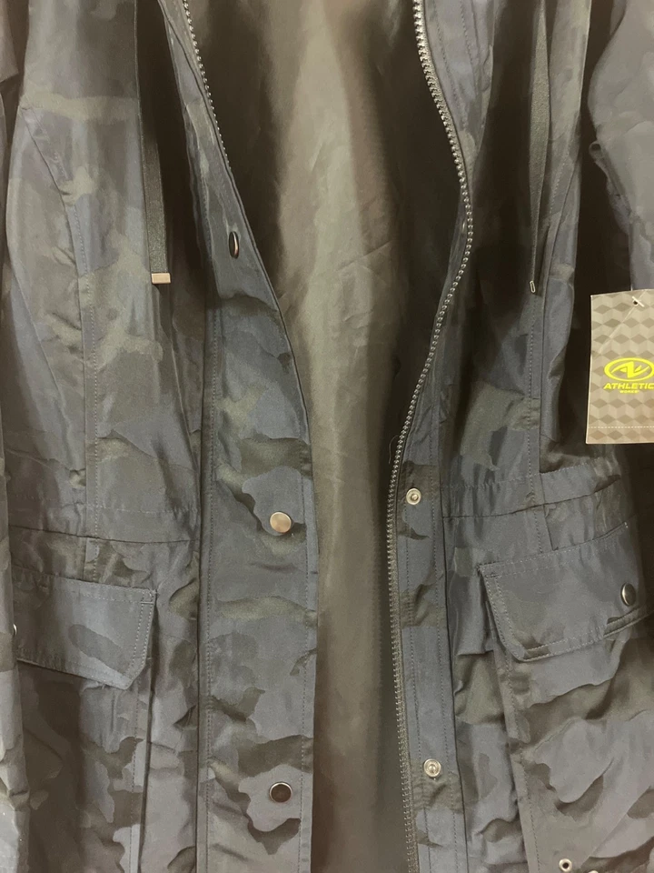 Athletic Works Mens Blue/Camo AW Anorak Jacket L/G (12-14)- NWT - Image 4 of 4