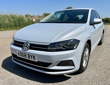 2019 VW POLO WHITE SILVER METALLIC 1.0 SE TSI 95PS 5DR