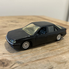 Solido Peugeot 605 Black Car Diecast 1:43 Made in France