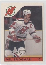 1985-86 O-Pee-Chee Mel Bridgman #42 0m8e