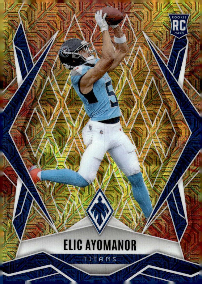 Elic Ayomanor RC 2025 Panini Phoenix FireBurst /350 #167 ROOKIE Titans ID:155713