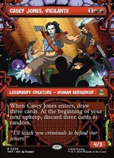 Casey Jones, Vigilante R Showcase Foil #235 | TMT Ninja Turtles | MTG