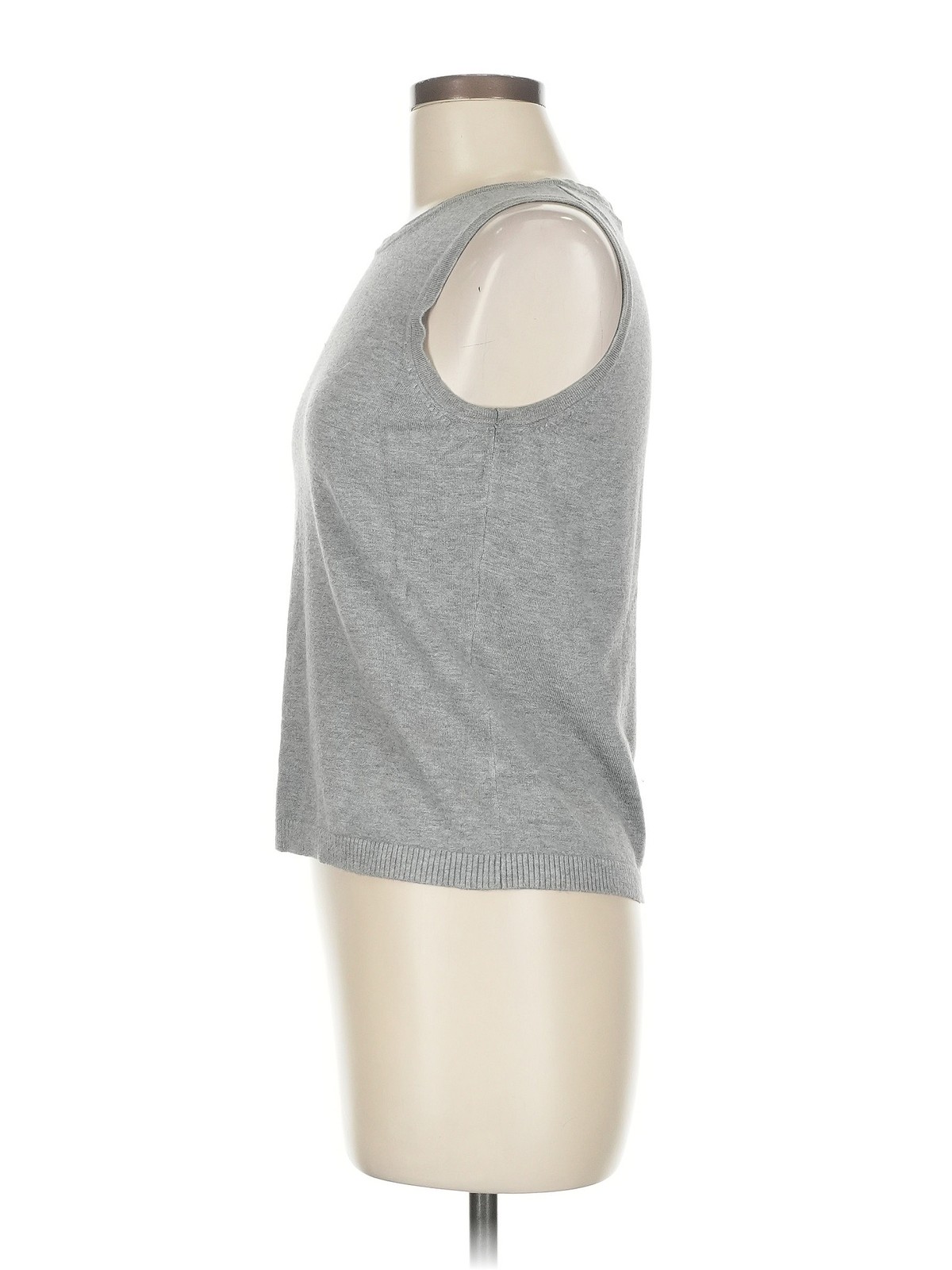 Grace Elements Women Silver Pullover Sweater M - image 4