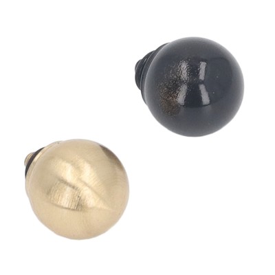 2x Ball Shape Camera Shutter Button Replacement Brass Soft Shutter Release Bu CB