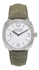 Panerai Radiomir PAM 1384 Steel White Dial 45mm Manual Watch B/P '24 PAM01384 2