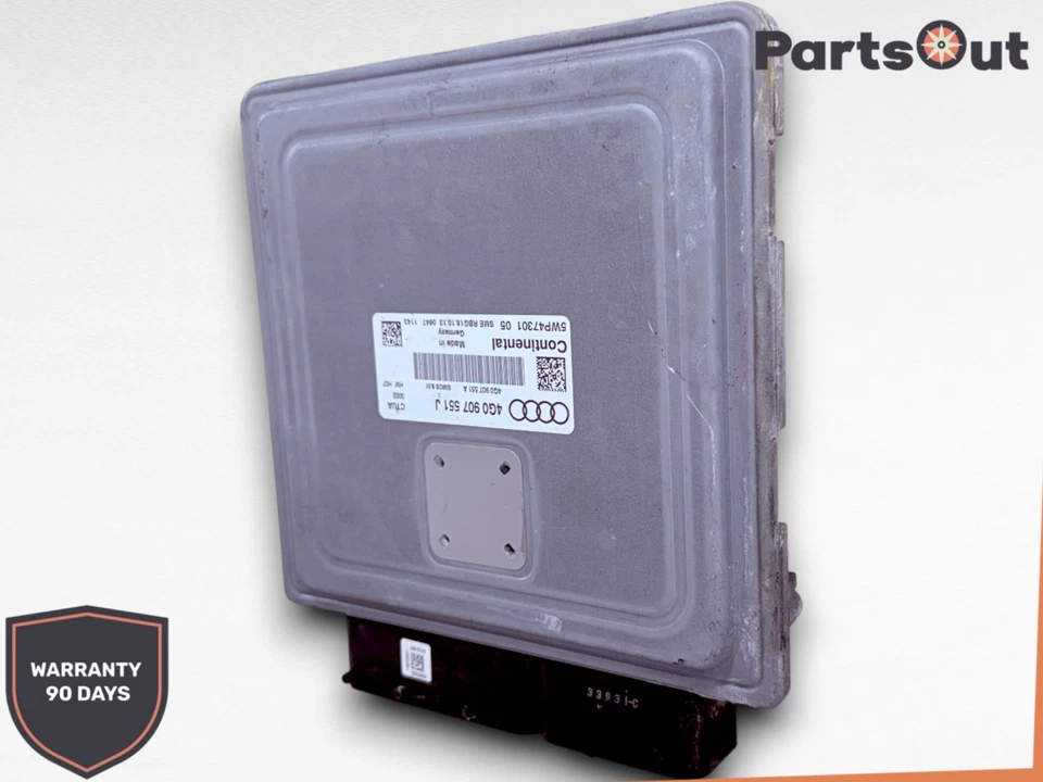 Módulo de control informático motor Audi A7 Quattro 2012-2015 ECU ECM 4G0907551J OEM Foto 3 de 4