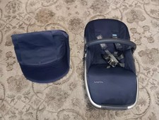 UPPABABY Vista RUMBLE SEAT V1 SEAT CANOPY FABRIC FRAME Navy BLUE COLOR