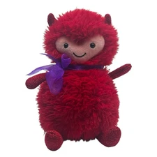 Jellycat London Hugg McSnugg 8” Soft Plush Red Devil Stuffed Animal