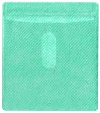 CD Double-sided Plastic Sleeve Green Lot