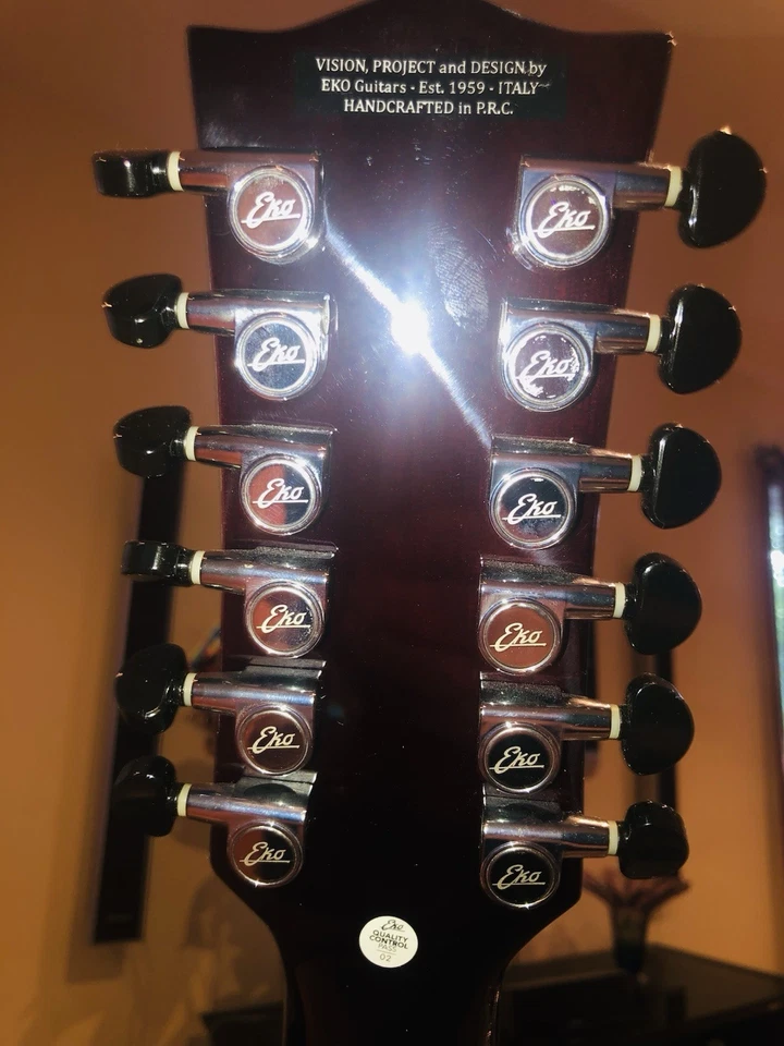 EKO NXT Series 12 String Acoustic-Electric Guitar - Image 2 of 4