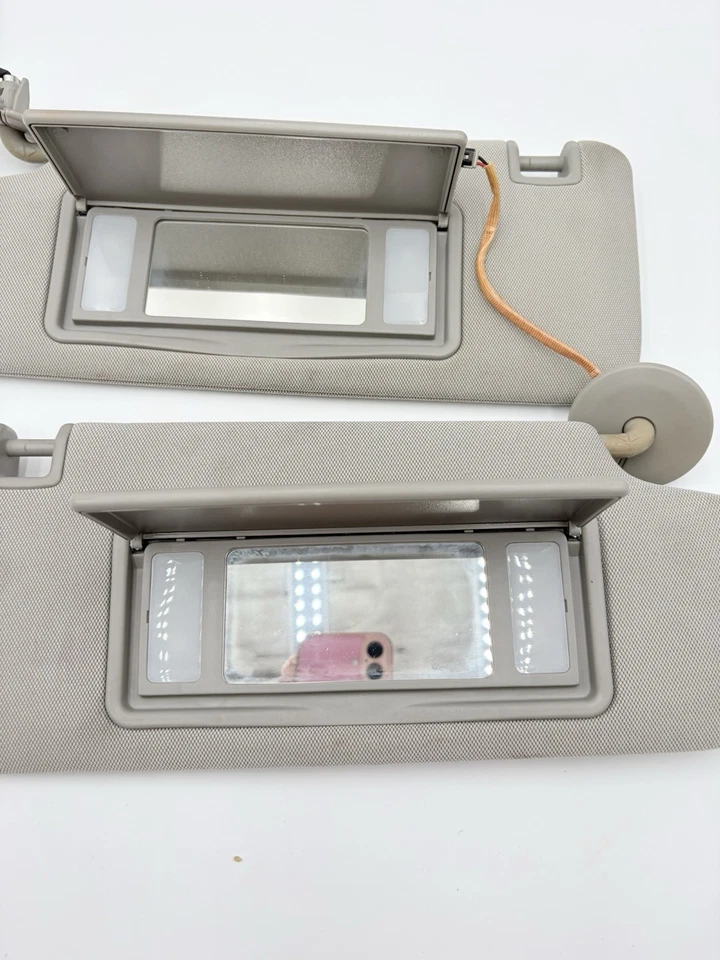 ⭐️ 2010-2015 Buick Lacrosse Sunvisors Sun Visor Gray OEM — 第 3/4 张图片