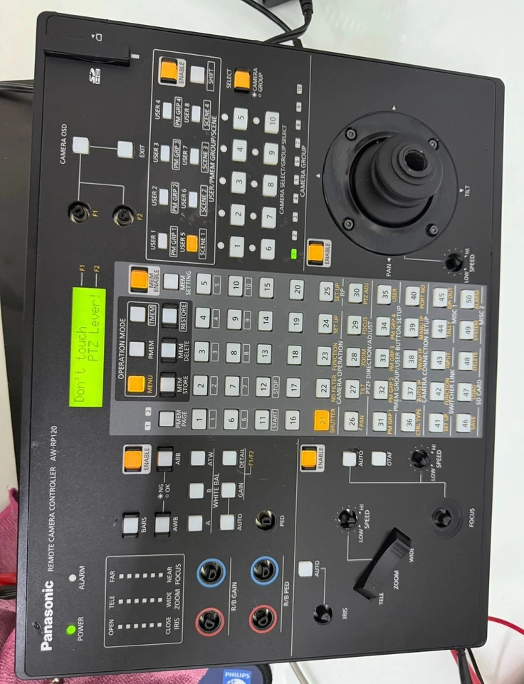 Panasonic Remote Camera Controller AW-RP120G, Without Power Supply - Image 2 of 4
