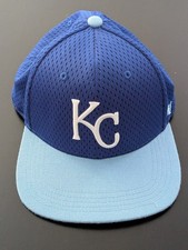 MLB Kansas City Royals "Jersey" Mesh Hat Blue Youth OSFM Snapback
