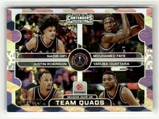 Hifi Faye Ouattara 2025-26 Contenders EuroLeague Team Quads Playoff 063/125 [wyf