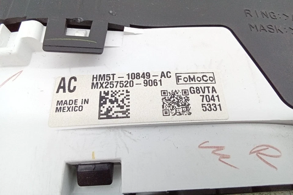 Ford C Max 2017 velocímetro Speedo 100 k OEM Foto 3 de 4