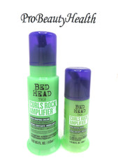 TIGI BED HEAD CURLS ROCK AMPLIFIER Mega Shaping Cream 3.82 oz travel 1.45 oz
