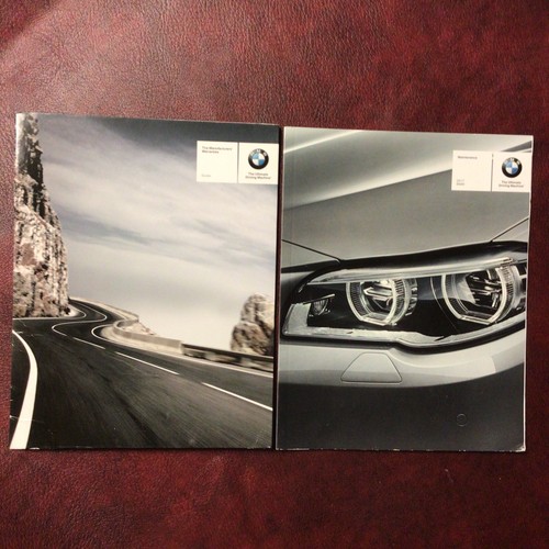 2017 BMW 5 SERIES 530 540 550 COMPLETE OWNERS MANUAL BOOKS REF & XM GUIDE CASE - Picture 3 of 8