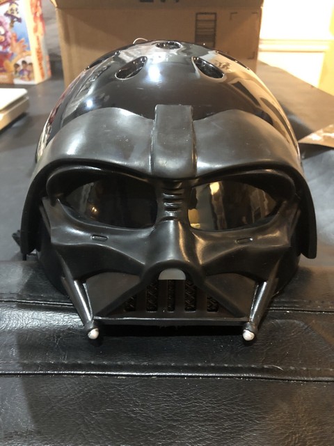 darth vader bike helmet