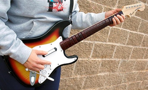 Official ROCK BAND 2 xbox 360/ONE* Fender SUNBURST Wireless Guitar 4 3 1 beatles - Picture 3 of 4