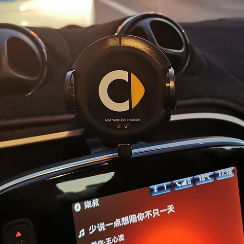 Soporte de carga inalámbrico para móvil Smart New 453 451 coche B - Imagen 7 de 16