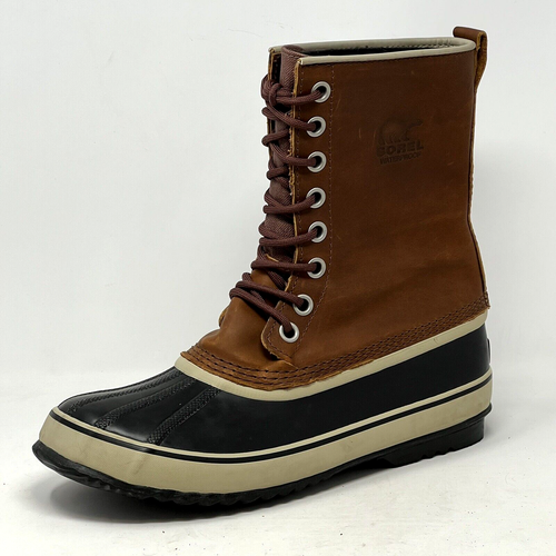 Sorel Winter Boots Women 11 1964 Premium Brown Leather Waterproof Insulated Pacs - Bild 1 von 7