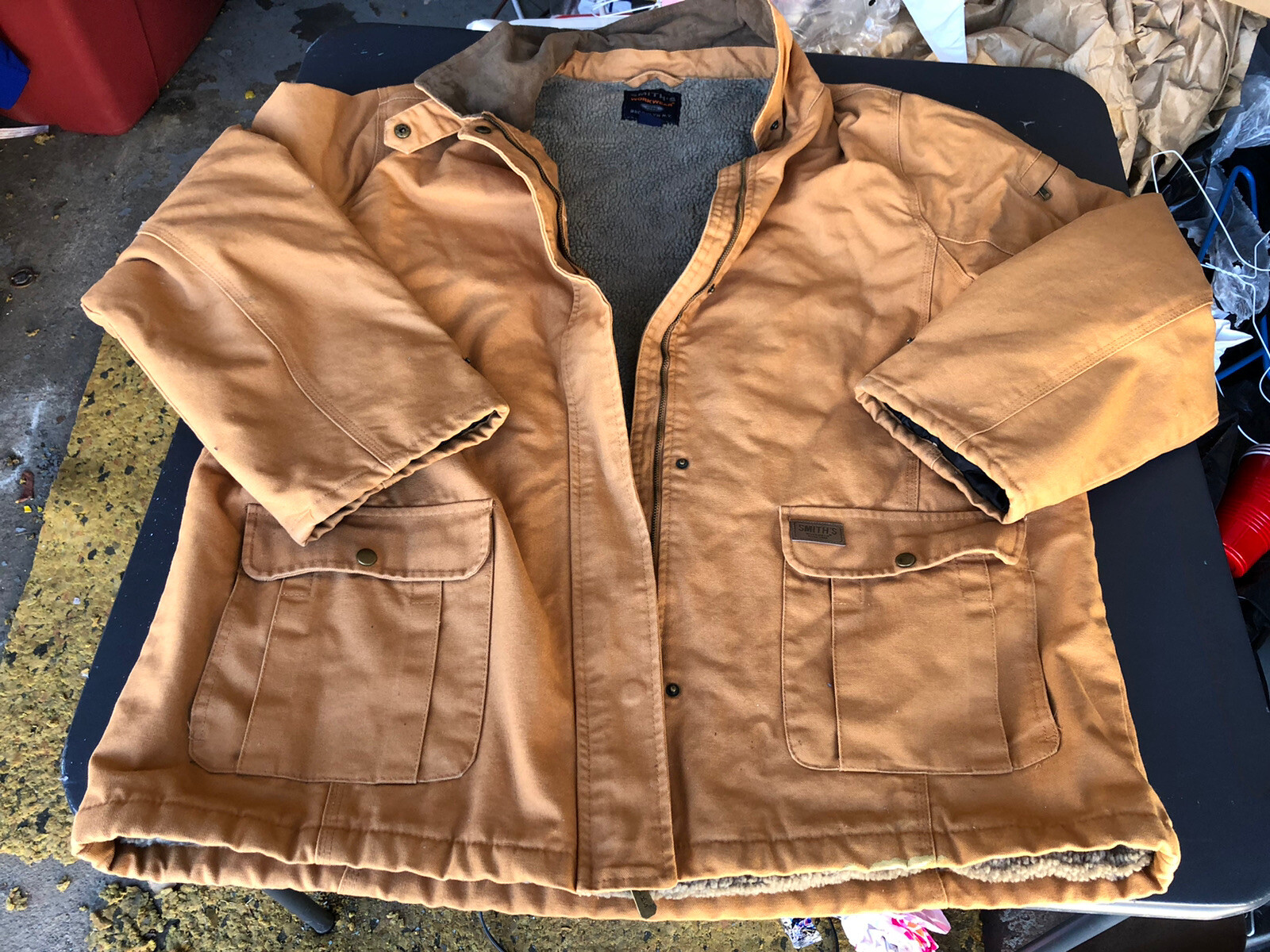 Smiths Workwear Mens Jacket Sherpa 
