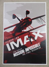 Mission Impossible The Final Reckoning Double Sided Poster Regal IMAX Fan Event