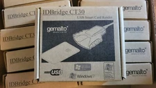 18 NEW Smart Card Readers - GEMALTO IDBridge CT30 ~ USB  LOT. Enhanced Security 
