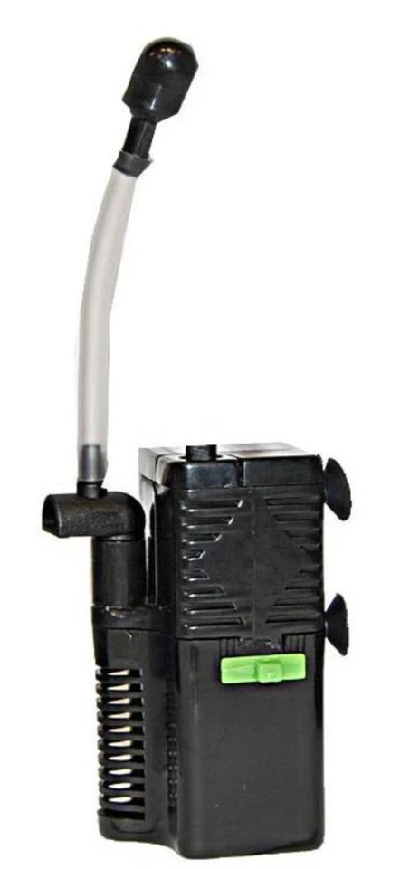 DOPHIN Aquarium Nano Innenfilter KF350 Aquarienfilter Schwammfilter incl. Filterpumpe