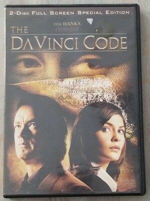 The DaVinci Code DVD (2006) 2-Disc Set Special Edition Full Frame USED Good Cond