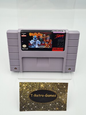SNES Super Nintendo Clay Fighter NTSC USA Modul