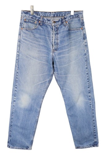Vintage 90's Levi's 501 Button Fly Acid Wash 522 Denim Jeans USA