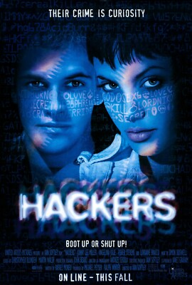 hackers_poster_01- Poster (A0-A4) Film Movie Picture Art Wall Decor Actor
