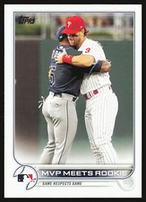 2022 Topps #367 MVP Meets Rookie