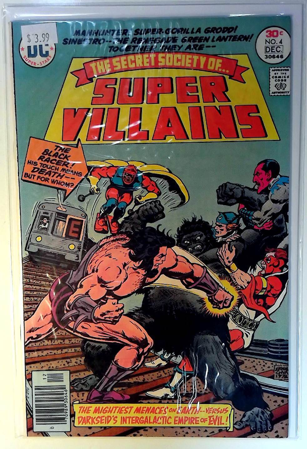 Secret Society of Super-Villains #4 DC Comics (1976) VF 1st Print Comic Book