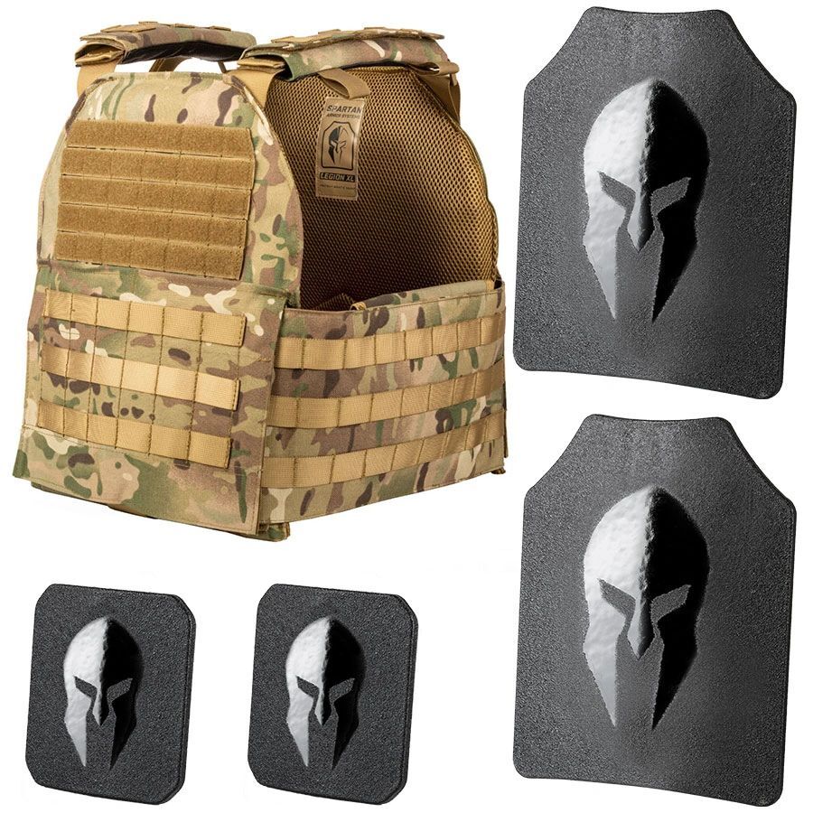 Spartan Armor Systems AR500 and Legion XL Plate Carrier Package eBay