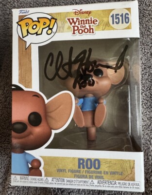 Winnie Funck Clint Howard , Voice Of Roo , Autographed Signed, Funk Pop 1516 Winnie ...