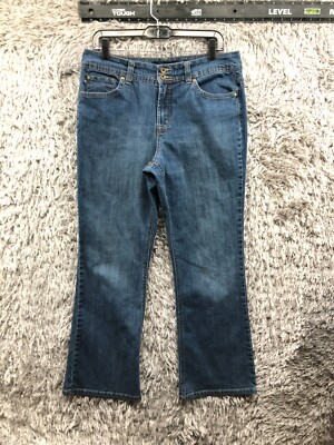 Bandolino Blu Jeans Arianna Bootcut Size 12 Womens Medium Wash Blue