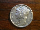 1945 P "Mercury" Liberty Dime AU!