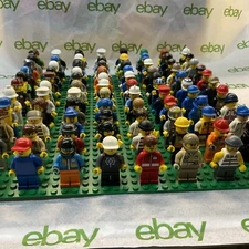 lot of Lego 88 Mini figures As Shown ****READ****