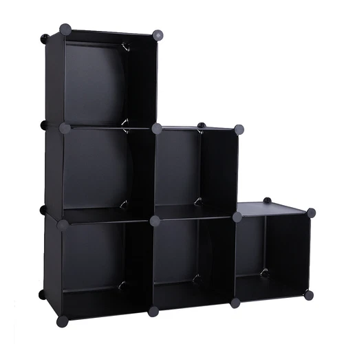6-Cube Closet Organizer Storage Shelves Cubes Organizer DIY Closet Cabinet New - Picture 10 of 15