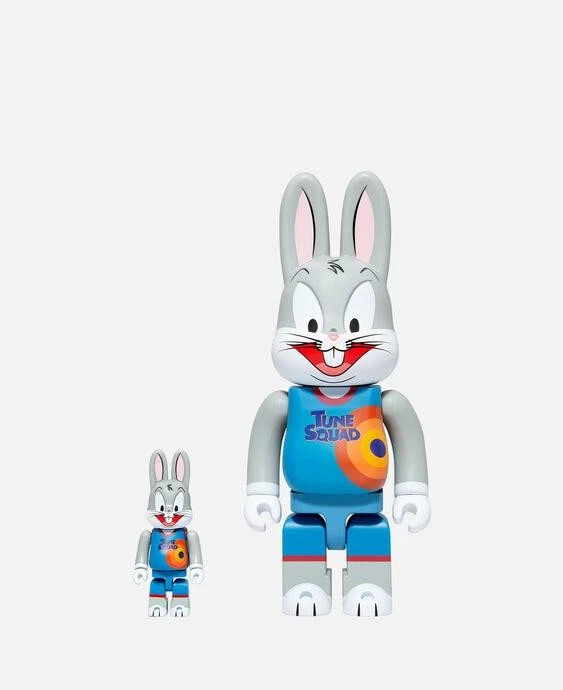 Medicom Toy 400% 100% Bearbrick Be@rbrick SPACE JAM Bugs Bunny