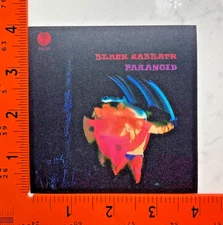 Black Sabbath Paranoid Album Cover Patch Iron-On/Sew-On Rock Band