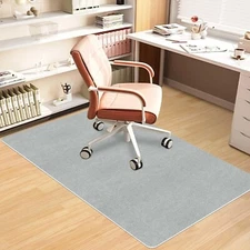Office Chair Mat for Hardwood Floor, 55" × 35" Office Gaming Computer Desk Chair