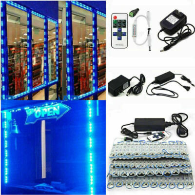 10'ft~500FT 5050 SMD 3 LED Module STORE WINDOW Light Kitchen Under Cabinet Lamp