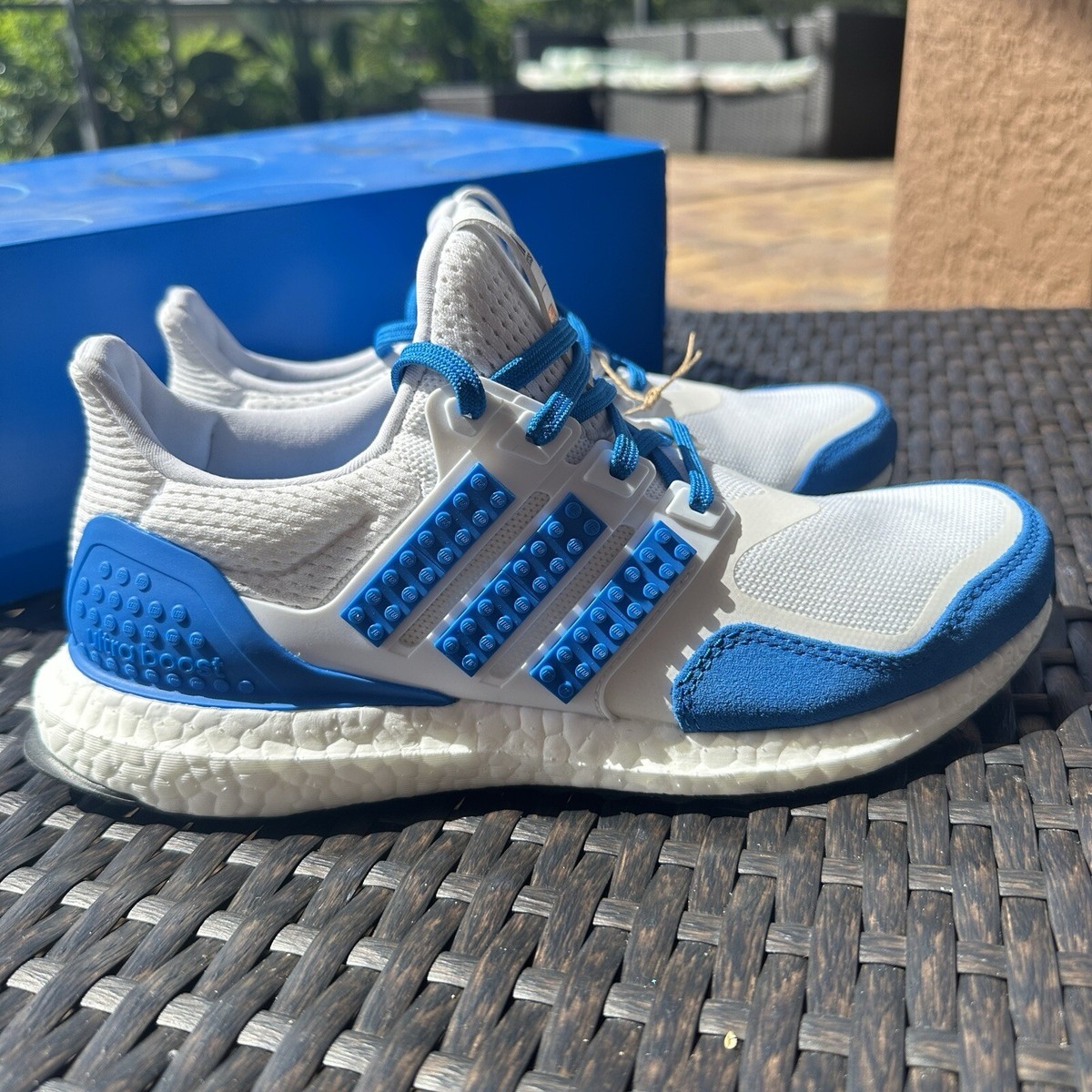 Adidas LEGO x UltraBoost Color Pack Blue Men's Athletic Shoes H67952 Size 